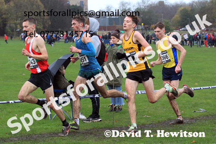 Senior Men and Under-23 Men, 2022 British Athletics Cross Challenge, Sefton Park, Liverpool.  Photo: David T. Hewitson/Sports for All Pics